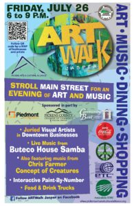 ArtWalk Jasper July 2024